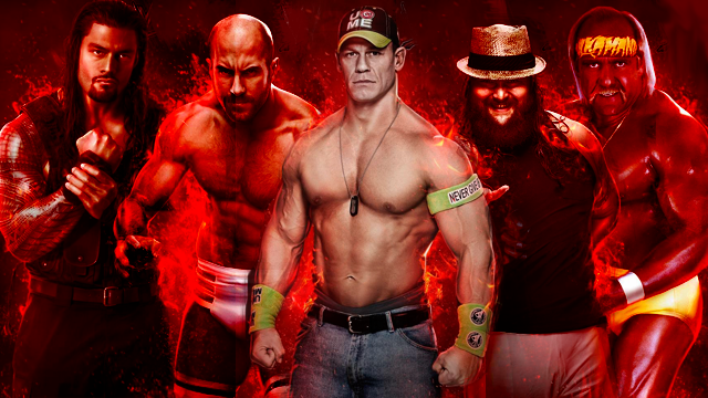John Cena podczas SummerSlam Panel Series, czyli w dniu poznania pełnego rosteru WWE 2K15