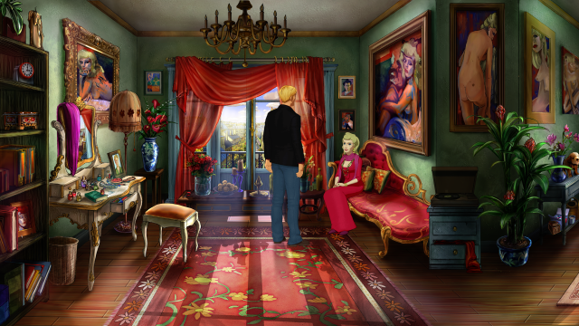 Broken Sword 5 - the Serpent's Curse - Talking to Bijou