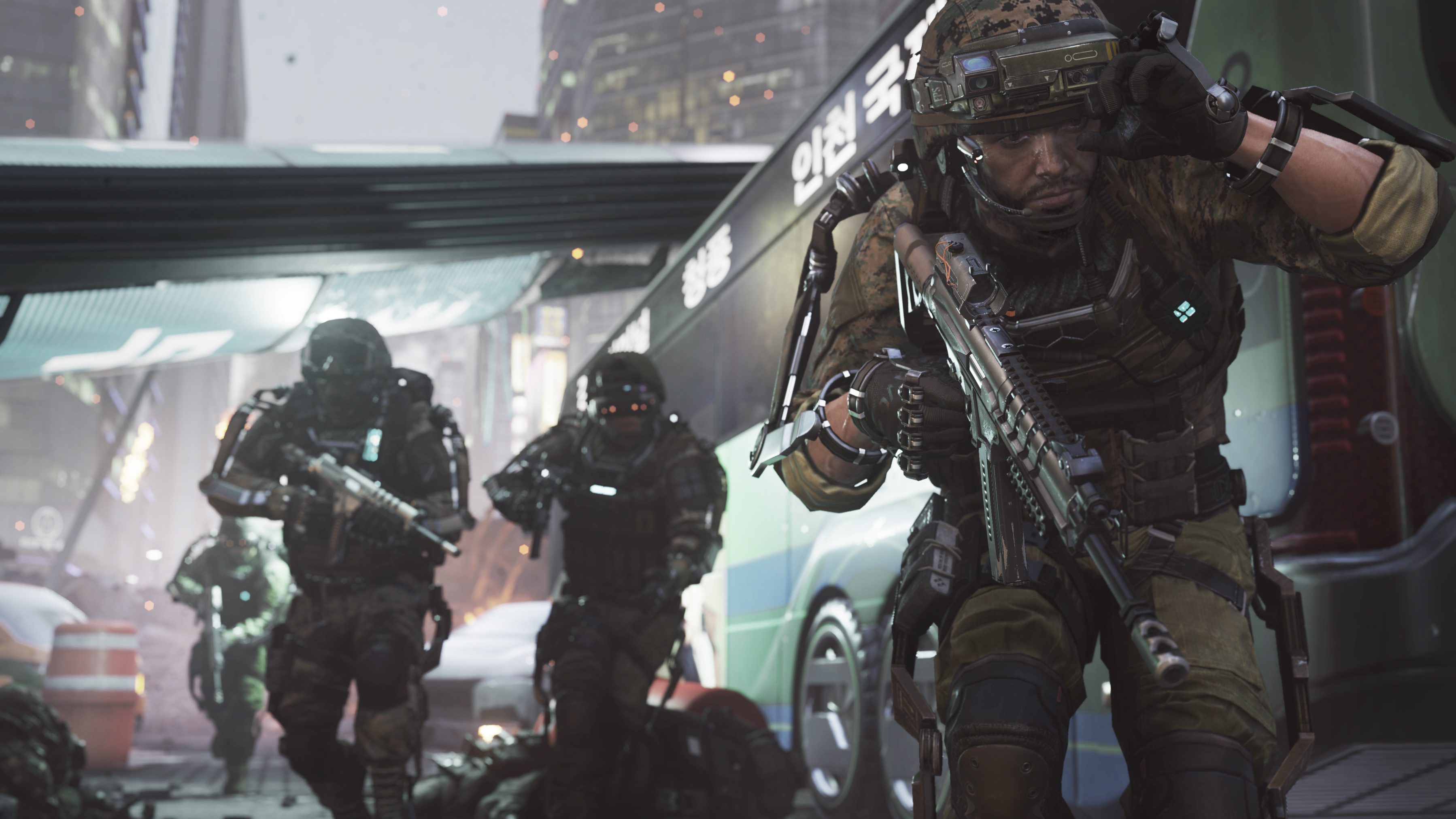 Advanced Warfare Walkthrough - Mission 1 - INDUCTION (Call of Duty Campaign  Let's Play) 