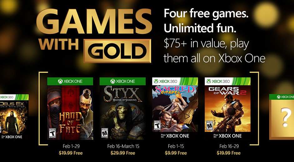 xbox 360 free games with gold