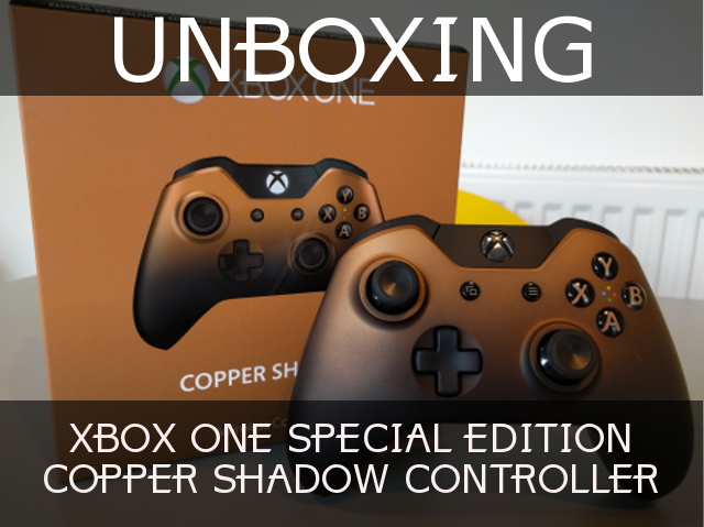 Unboxing the Xbox One Special Edition Copper Shadow Wireless controller |  TheXboxHub