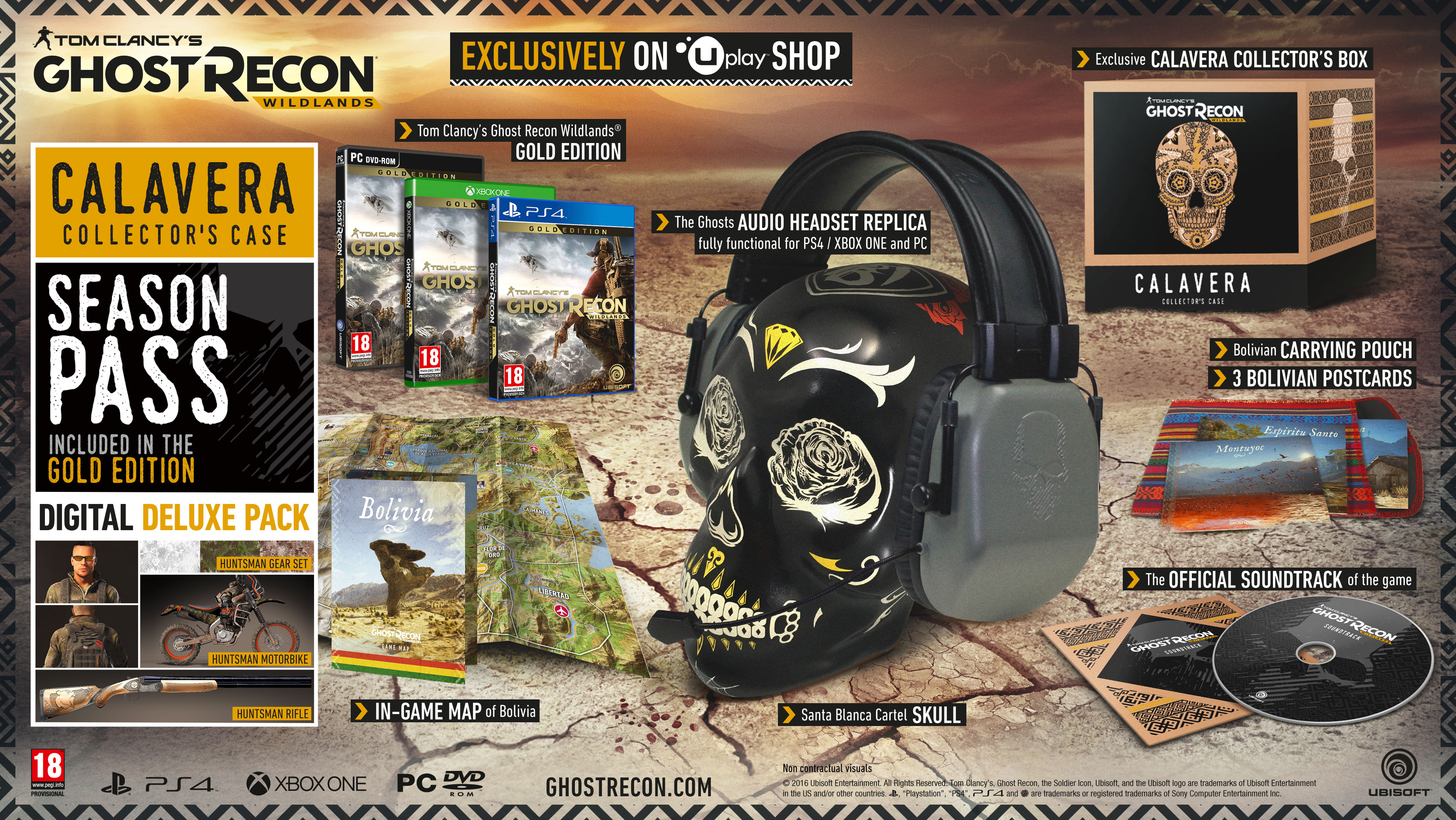 Tom Clancy S Ghost Recon Wildlands Finally Gets A New Trailer And Pre Order Bonuses Thexboxhub