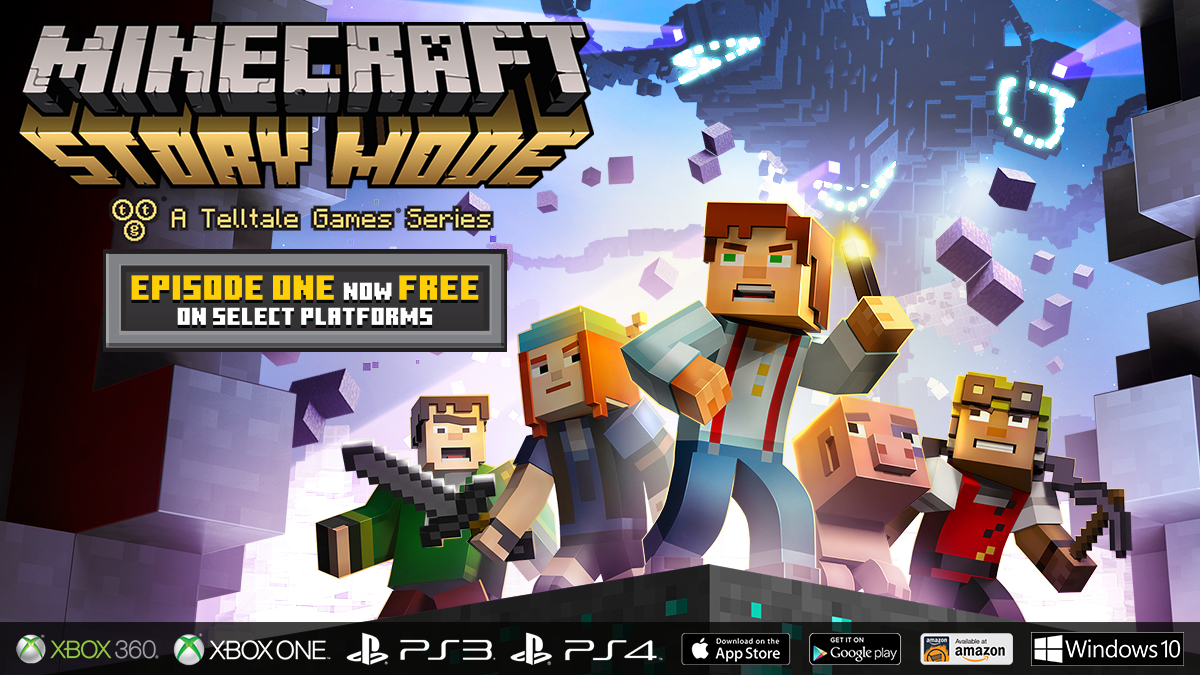 Minecraft: Story Mode From Telltale Games Available on Google
