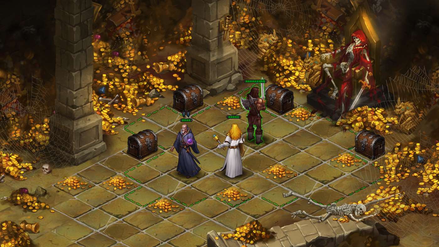 equation Clean the floor worker Isometric turn-based RPG Dark Quest 2 hits Xbox One | TheXboxHub