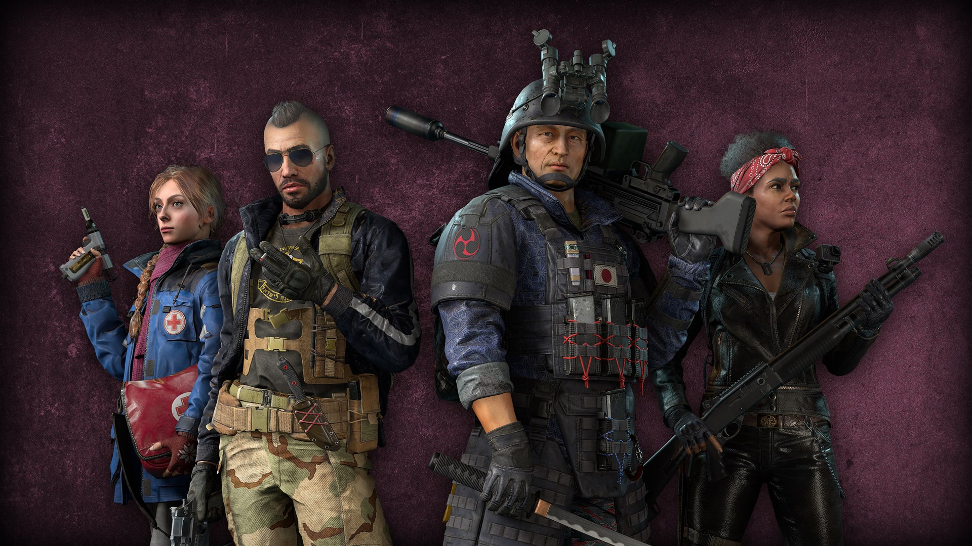 The Professionals Character Skin - World War Z The Game