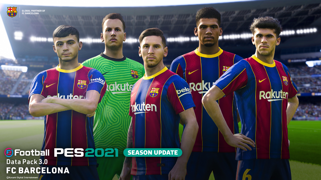 The free-to-play version of the eFootball PES 2021 SEASON UPDATE