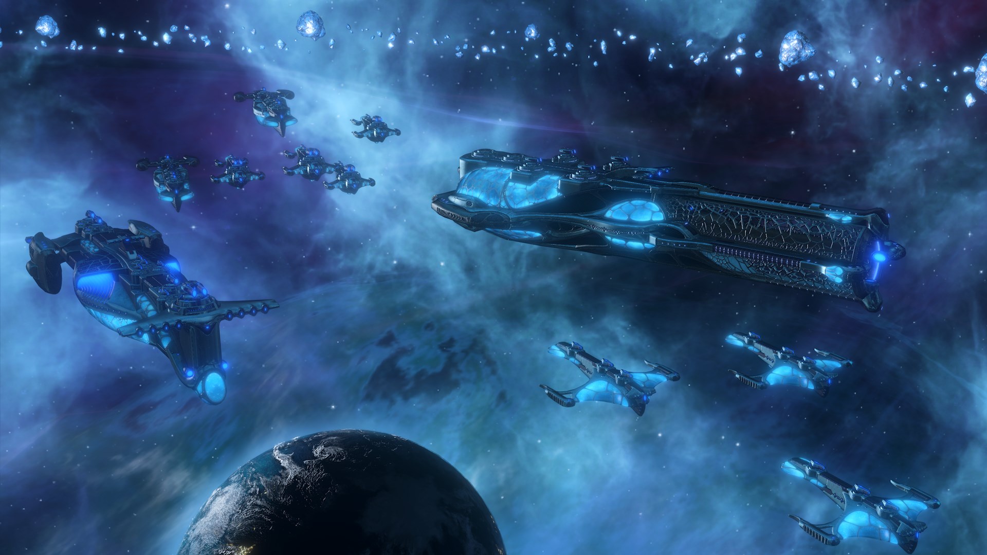 The Aquatics Species Pack surfaces on Stellaris: Console Edition ...