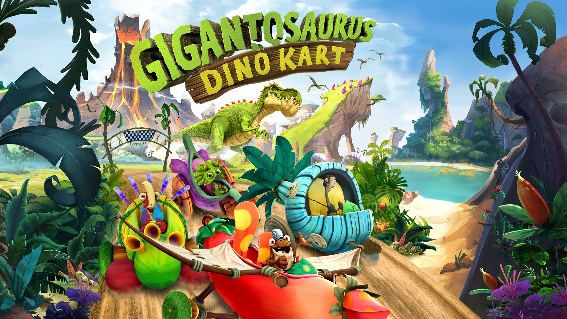 Gigantosaurus : Dino Kart rugira sur PC et consoles en 2024