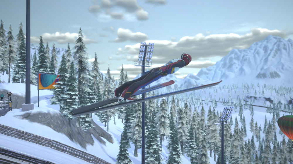 Winter Games 2023 Ski Jump 