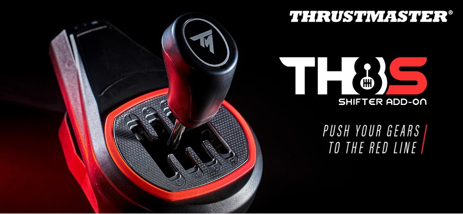 Thrustmaster TH8A Gear Shifter, Compatible with PlayStation, Xbox