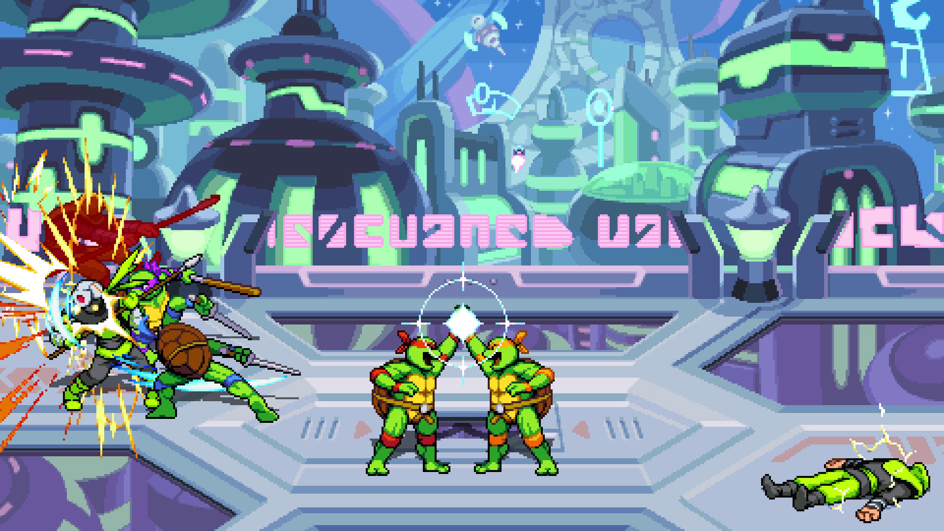 Dimension Shellshock is a Radical Addition to Teenage Mutant Ninja Turtles:  Shredder's Revenge - Hardcore Gamer