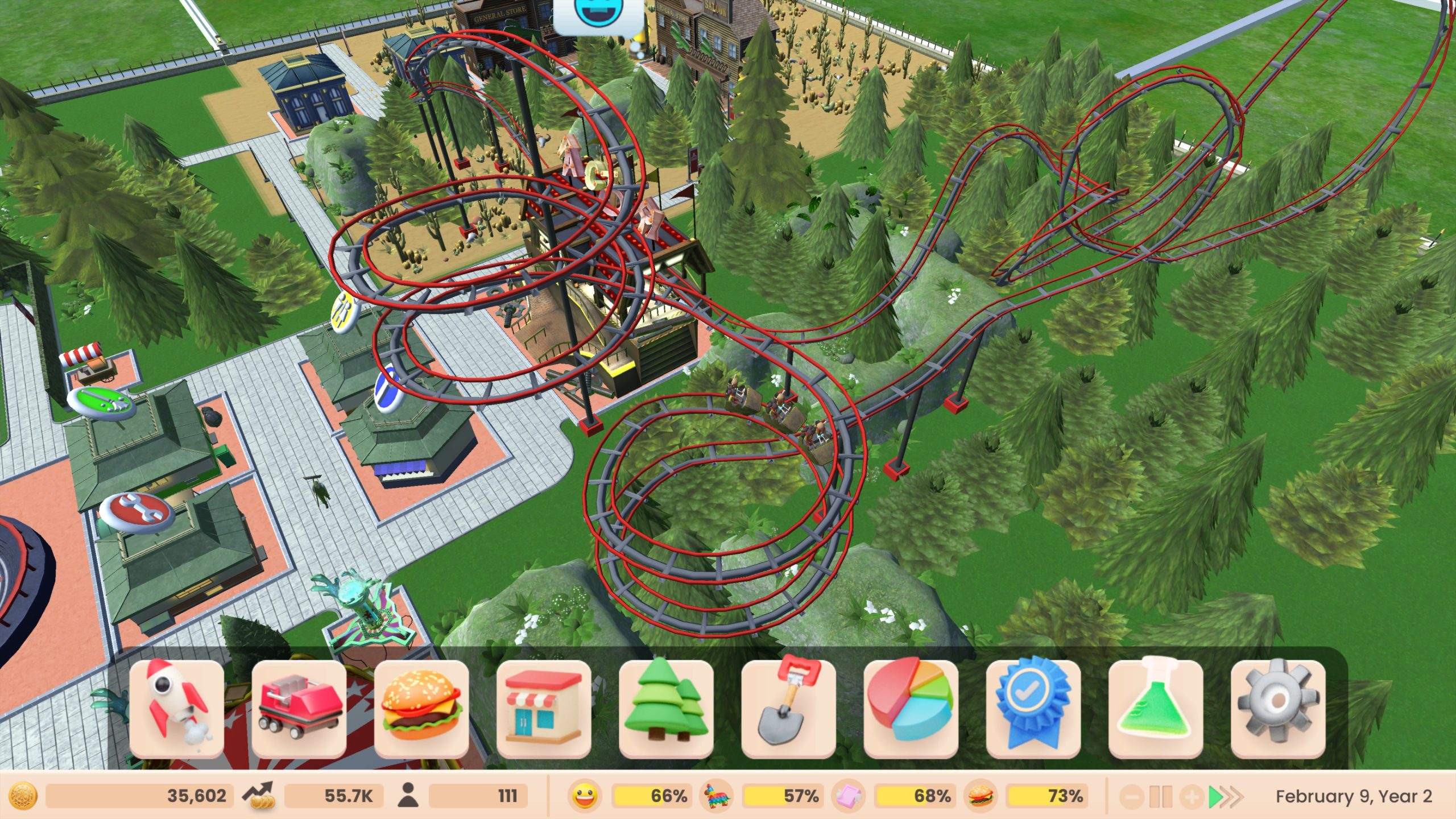 RollerCoaster Tycoon Adventures Deluxe Review