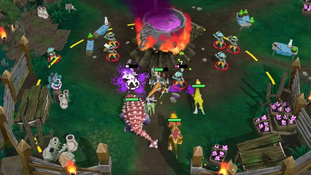 A chaotic screenshot from Rapto Evolution showing a huge range of dinosaurs