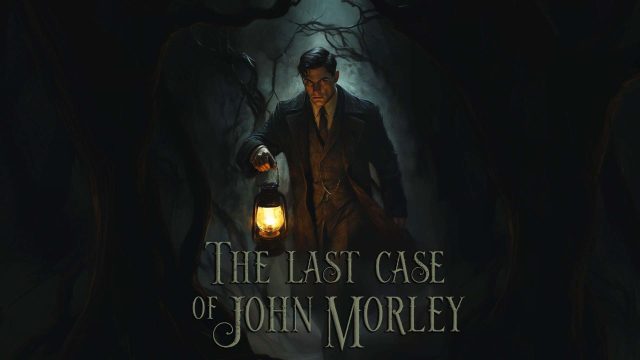 The keyart for The Last Case of John Morley as it releases on Xbox, Play Anywhere and PC