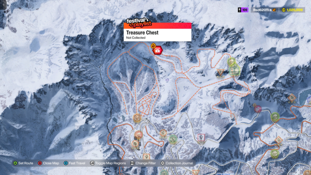 Forza Horizon 6 Series 2 Winter Treasure Hunt Map