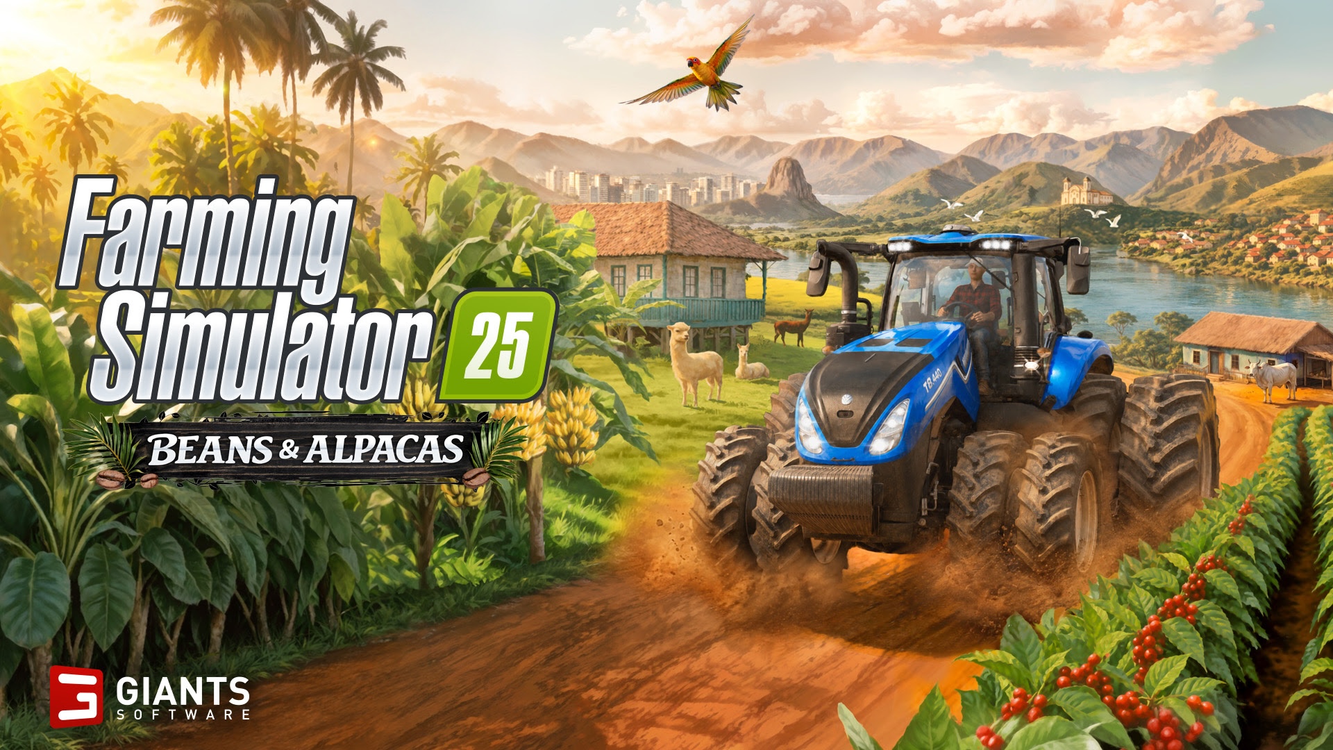 Photo: TheXboxHub Farming simulator beans alpacas