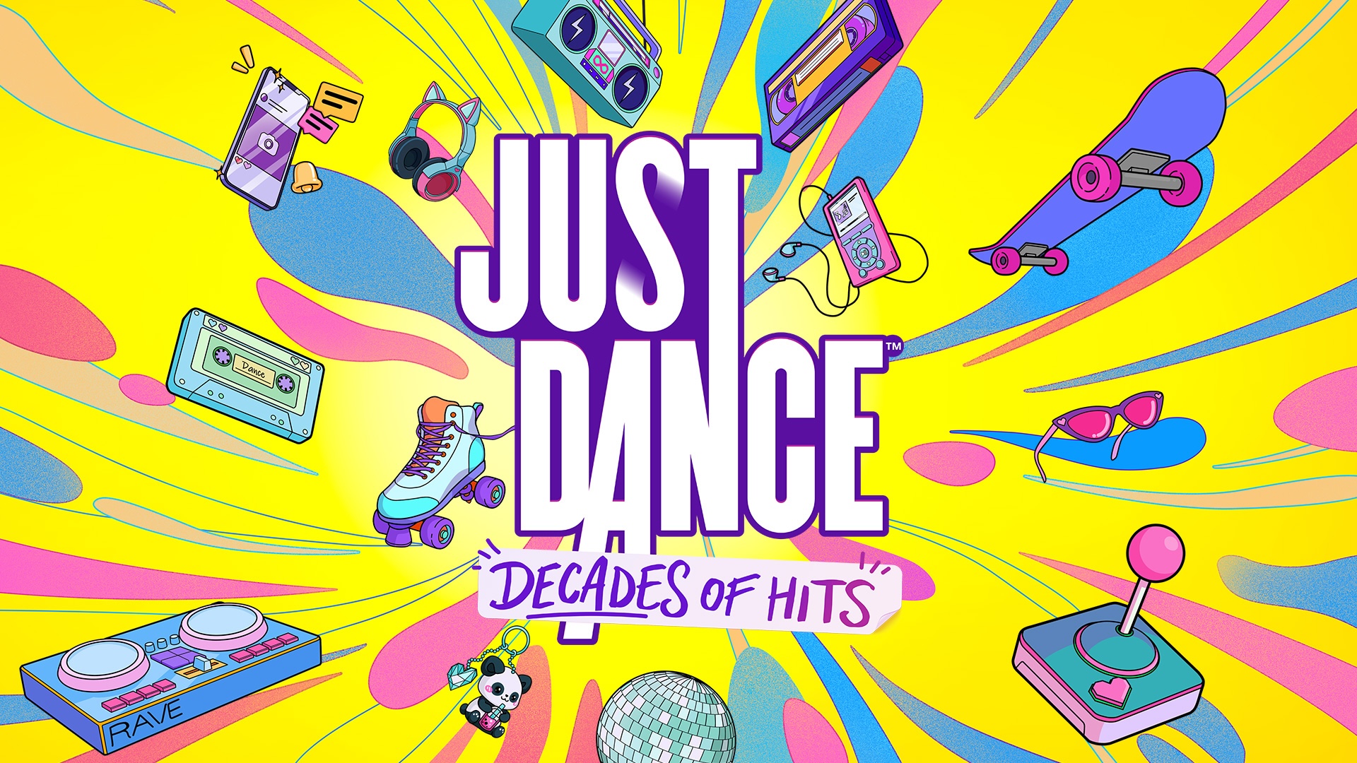 Just dance decades of hits keyart