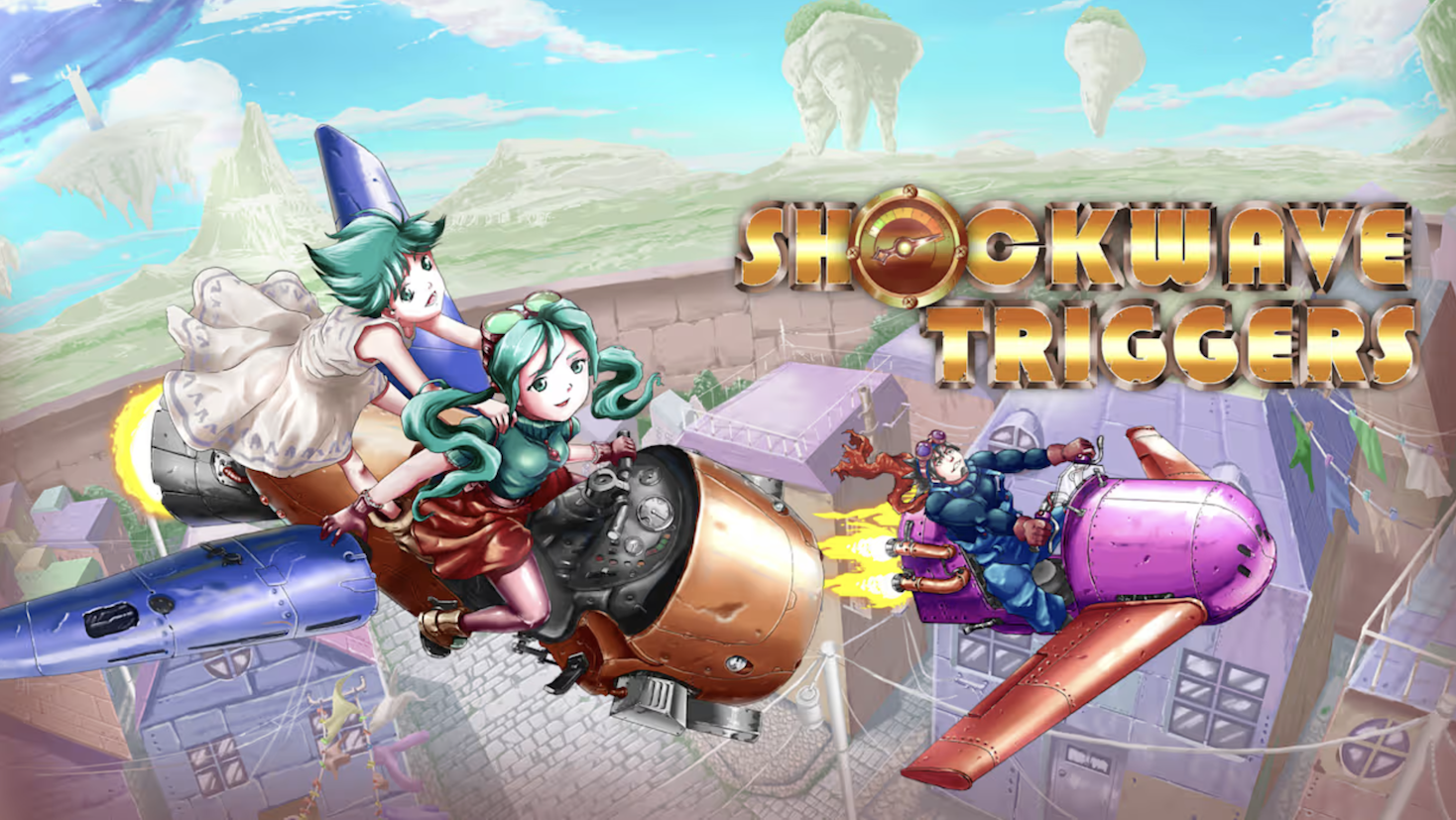 Bullet Hell trifft auf Kristalljagd in Shockwave Triggers