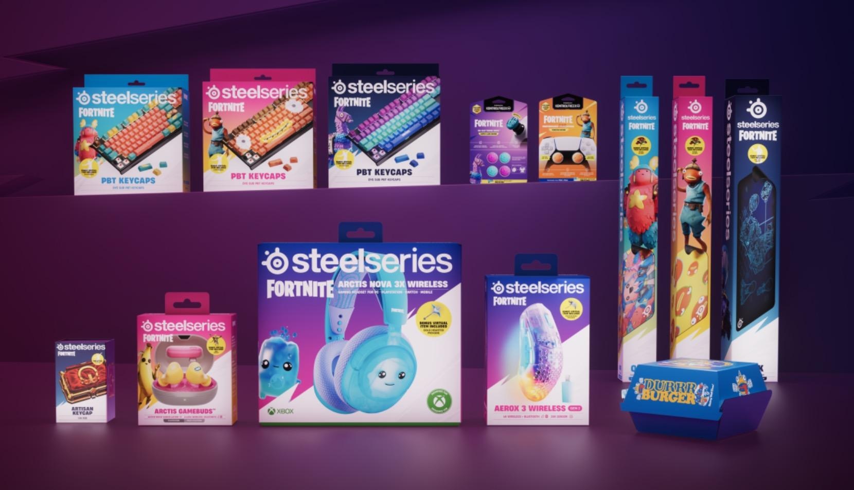 Fortnite, aber als Hardware - | SteelSeries bringt neue Gaming-Kollektion ...
